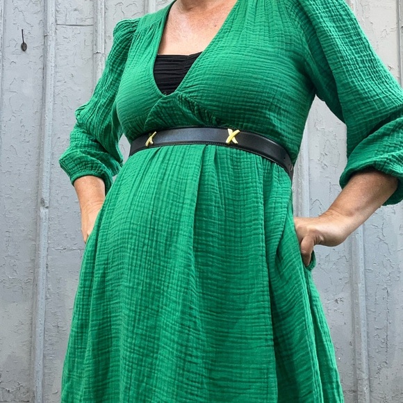 Vintage Paloma Picasso Gold X detail Belt, Small - Picture 2 of 10